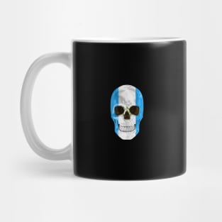 Guatemala Flag Skull - Gift for Guatemalan With Roots From Guatemala Mug